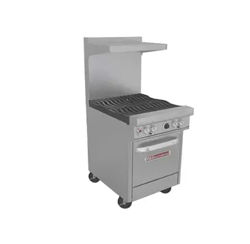 Southbend 4242E Range, 24" Restaurant, Gas