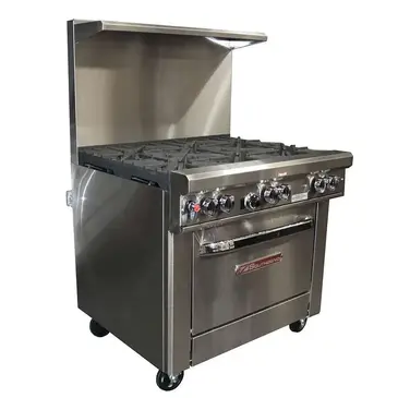 Southbend 4361D-1GR Range, 36" Restaurant, Gas