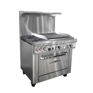 Southbend 4361D-2CR Range, 36" Restaurant, Gas