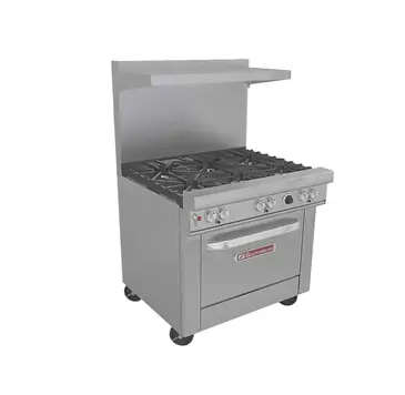 Southbend 4361D-2GR Range, 36" Restaurant, Gas