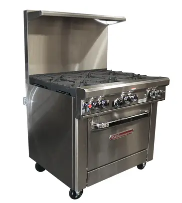 Southbend 4361D-2TR Range, 36" Restaurant, Gas