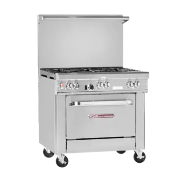 Southbend 4362C Range, 36" Restaurant, Gas