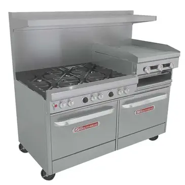 Southbend 4601DD-2RR Range, 60" Restaurant, Gas