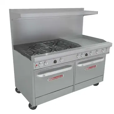 Southbend 4605DD-2TR Range, 60" Restaurant, Gas