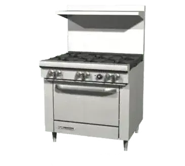 Southbend S36A Range, 36" Restaurant, Gas