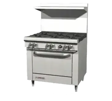 Southbend S36A Range, 36" Restaurant, Gas