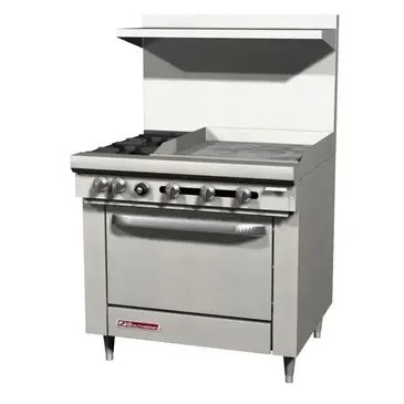 Southbend S36A-2TL Range, 36" Restaurant, Gas