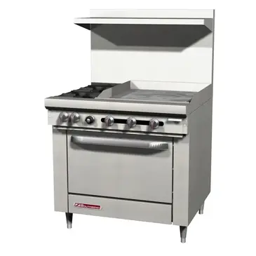 Southbend S36A-2TR Range, 36" Restaurant, Gas