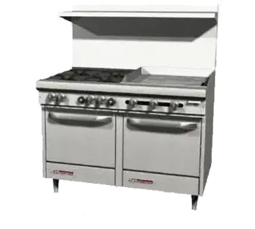 Southbend S48AC-2GR Range, 48" Restaurant, Gas