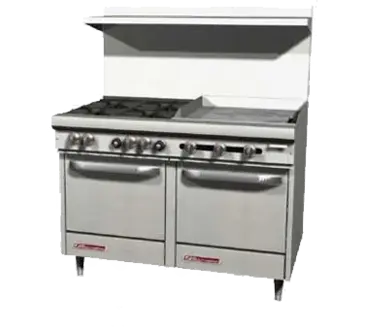 Southbend S48EE-2TR Range, 48" Restaurant, Gas