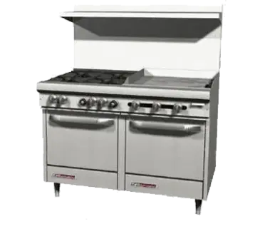 Southbend S48EE-2TR Range, 48" Restaurant, Gas