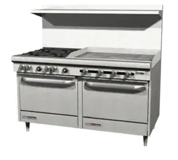 Southbend S60AA-2TR Range, 60" Restaurant, Gas
