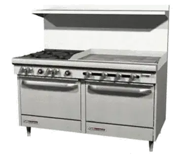 Southbend S60AA-4TR Range, 60" Restaurant, Gas