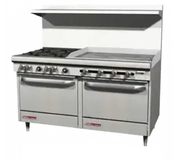 Southbend S60AD-4GR Range, 60" Restaurant, Gas