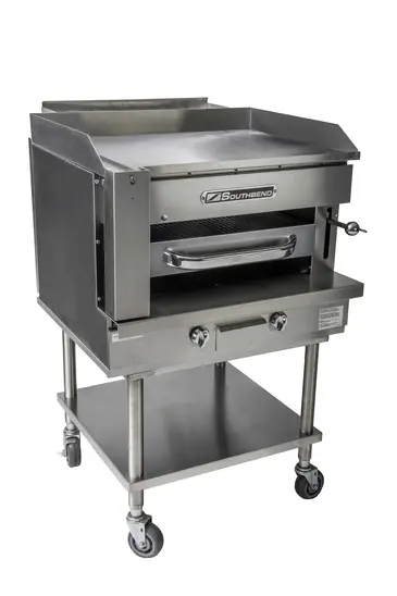 Southbend SSB-36 Griddle on Overfire Broiler, Gas, Countertop