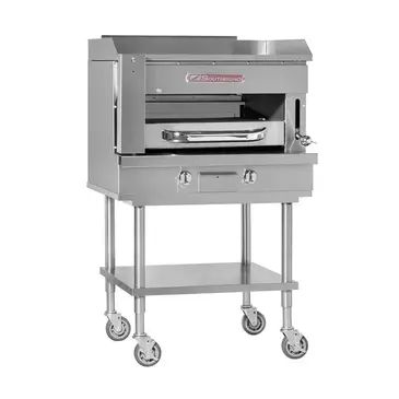 Southbend SSB-36 Griddle on Overfire Broiler, Gas, Countertop