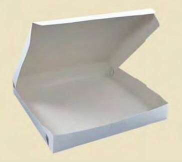 SOUTHERN CHAMPION TRAY, LP Pizza Box, 8" x 8" x 1", White, (100/case) Evergreen Packaging BX2550