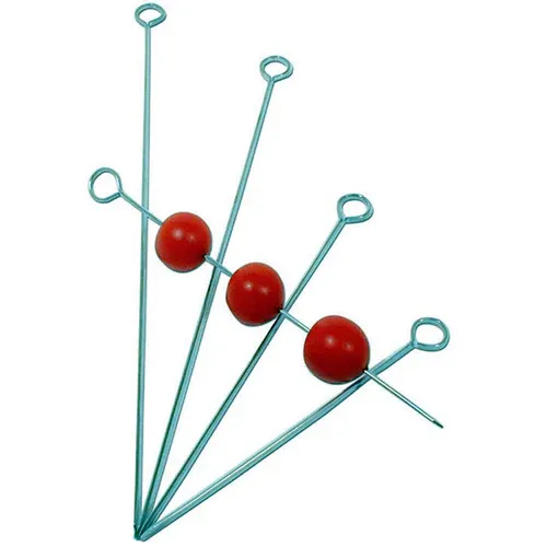 Admiral Craft Admiral Craft Stainless Steel Skewers – 8" Oval, Loop Handle