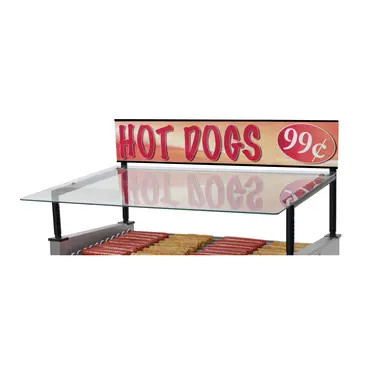 Star 45SG-G Hot Dog Grill Sneeze Guard