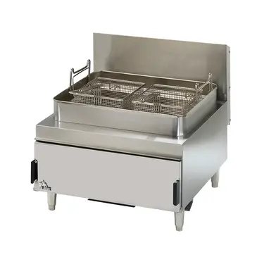 Star 630FF Fryer, Gas, Countertop, Full Pot