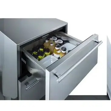 Summit Commercial ADRD24 Refrigerator, Undercounter, Reach-In