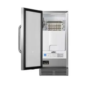 Summit Commercial BIM47OS Ice Maker With Bin, Cube-Style