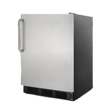 Summit Commercial FF7BKSSTB Refrigerator, Undercounter, Reach-In