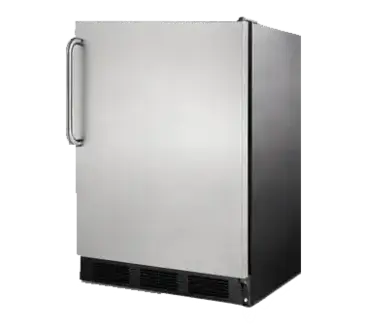 Summit Commercial FF7BKSSTBADA Refrigerator, Undercounter, Reach-In