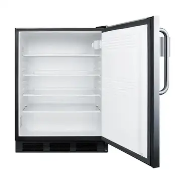 Summit Commercial FF7BKSSTBSR Refrigerator, Undercounter, Reach-In