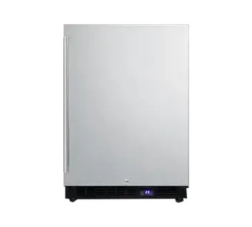 Summit Commercial SCFF53BSS Freezer, Undercounter, Reach-In