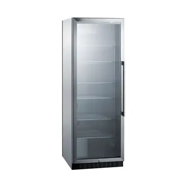 Summit Commercial SCR1401LHCSS Refrigerator, Merchandiser