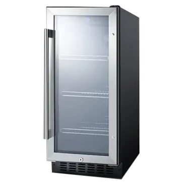 Summit Commercial SCR1536BG Refrigerator, Merchandiser, Countertop