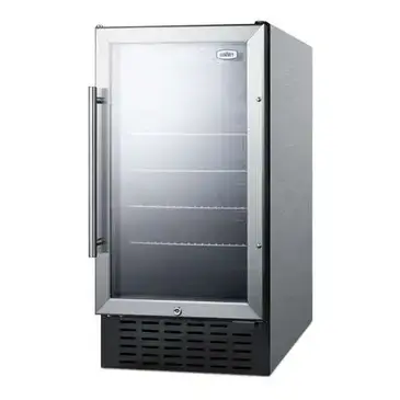 Summit Commercial SCR1841BCSS Refrigerator, Merchandiser