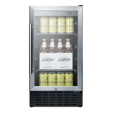 Summit Commercial SCR1841BCSSADA Refrigerator, Merchandiser