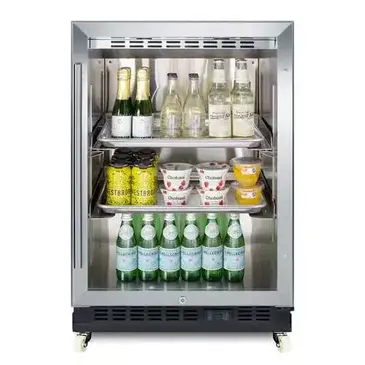 Summit Commercial SCR610BLRI Refrigerator, Undercounter, Reach-In