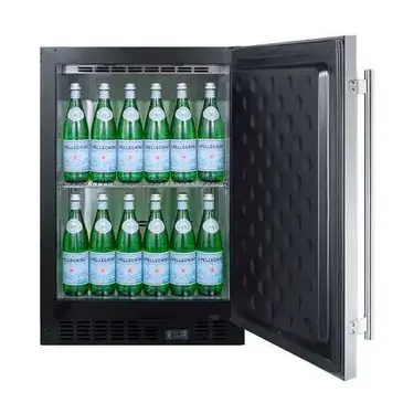 Summit Commercial SCR610BLSD Refrigerator, Undercounter, Reach-In