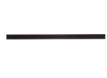 Tablecraft Products Straw, 7-3/4", Black, Paper, Unwrapped, Sold Per Case, Tablecraft 700132