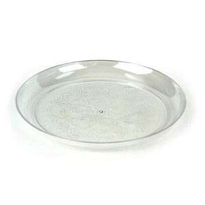 TABLEMATE Party Plates, 6", Clear, Bulk, 125/Pack, Tablemate MP06-CL