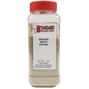 TAMPICO SPICE COMPANY Ground White Peper 1LB (80081)