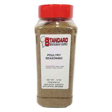 TAMPICO SPICE COMPANY Poultry Seasoning, 12 OZ, Tampico Spice 80123