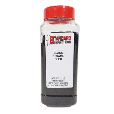 TAMPICO SPICE COMPANY Black Sesame Seed, 1LB, Tampico Spice 80257