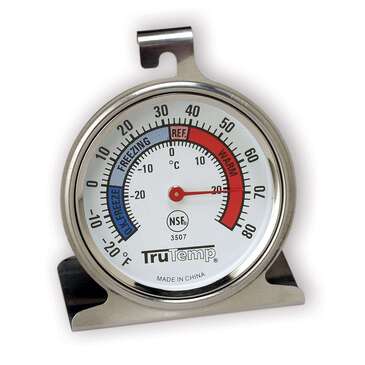 TAYLOR PRECISION PRODUCTS Refrigerator/Freezer Thermometer, -20° - 80°F, Taylor 3507FS