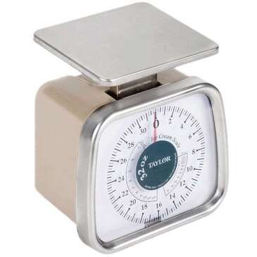 TAYLOR PRECISION PRODUCTS Scale, 25oz, Silver, Stainless Steel, Taylor TP32