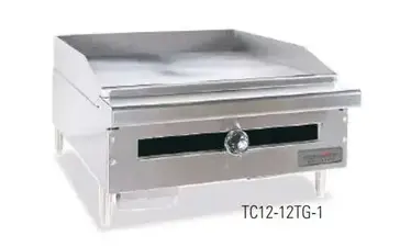 Therma-Tek TC12-12TG-1 Griddle, Gas, Countertop