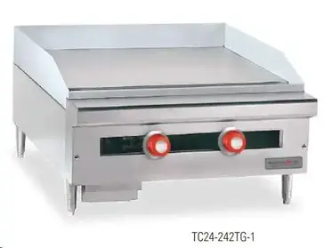 Therma-Tek TC24-242TG-1 Griddle, Gas, Countertop