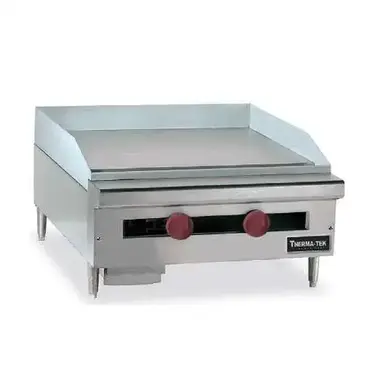 Therma-Tek TC24-24G Griddle, Gas, Countertop