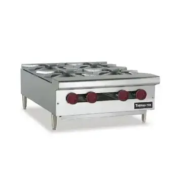 Therma-Tek TCHP24-4 Hotplate, Countertop, Gas