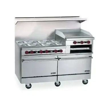 Therma-Tek TMD60-6-24RGB-2 Range, 60" Restaurant, Gas