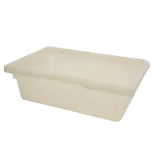 Thunder Group Food Storage Container, 3 Gallon, White, Polypropylene, Thunder Group PLFB121806PP 