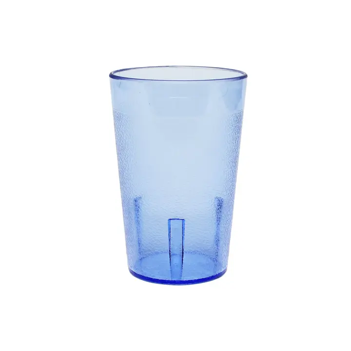 Thunder Group Thunder Group PLTHTB008B Plastic Tumbler – 8 oz, Blue, Textured Exterior